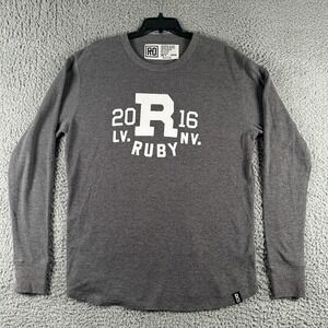 Roots of Fight Thermal Shirt Mens XL Ruby Sports Entertainment UFC Agency 2016‎